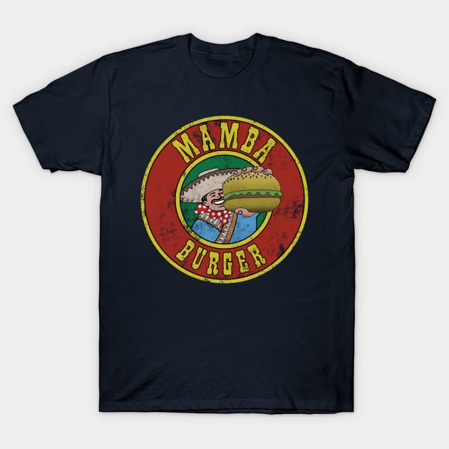 Black Books - Mamba Burger T-Shirt by IncognitoMode